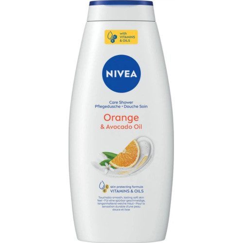 Гель-догляд для душу NIVEA Апельсин та Олія Авокадо, 750 мл